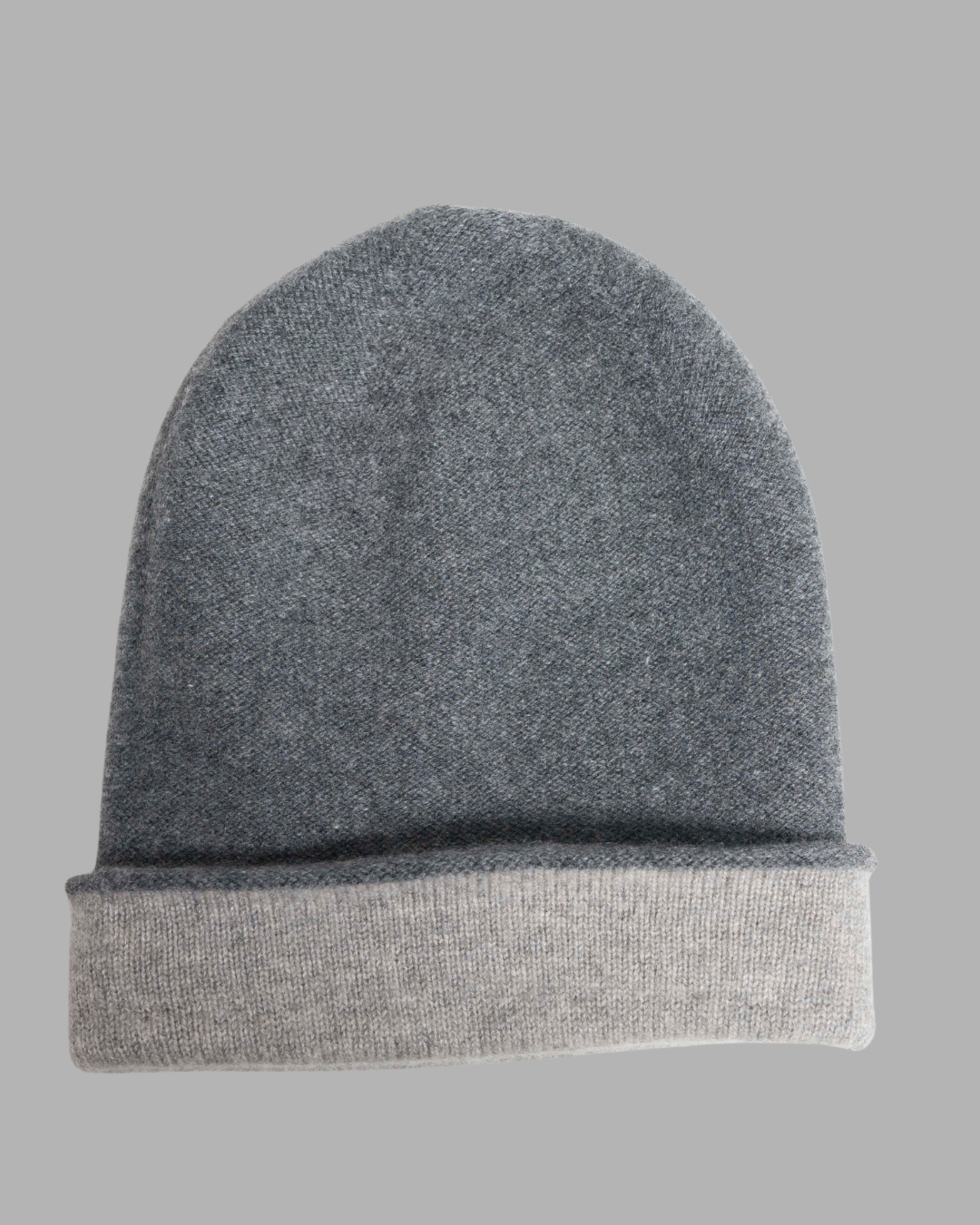 Alpine Duo Reversible Cashmere Beanie - Himalaya Pashmina