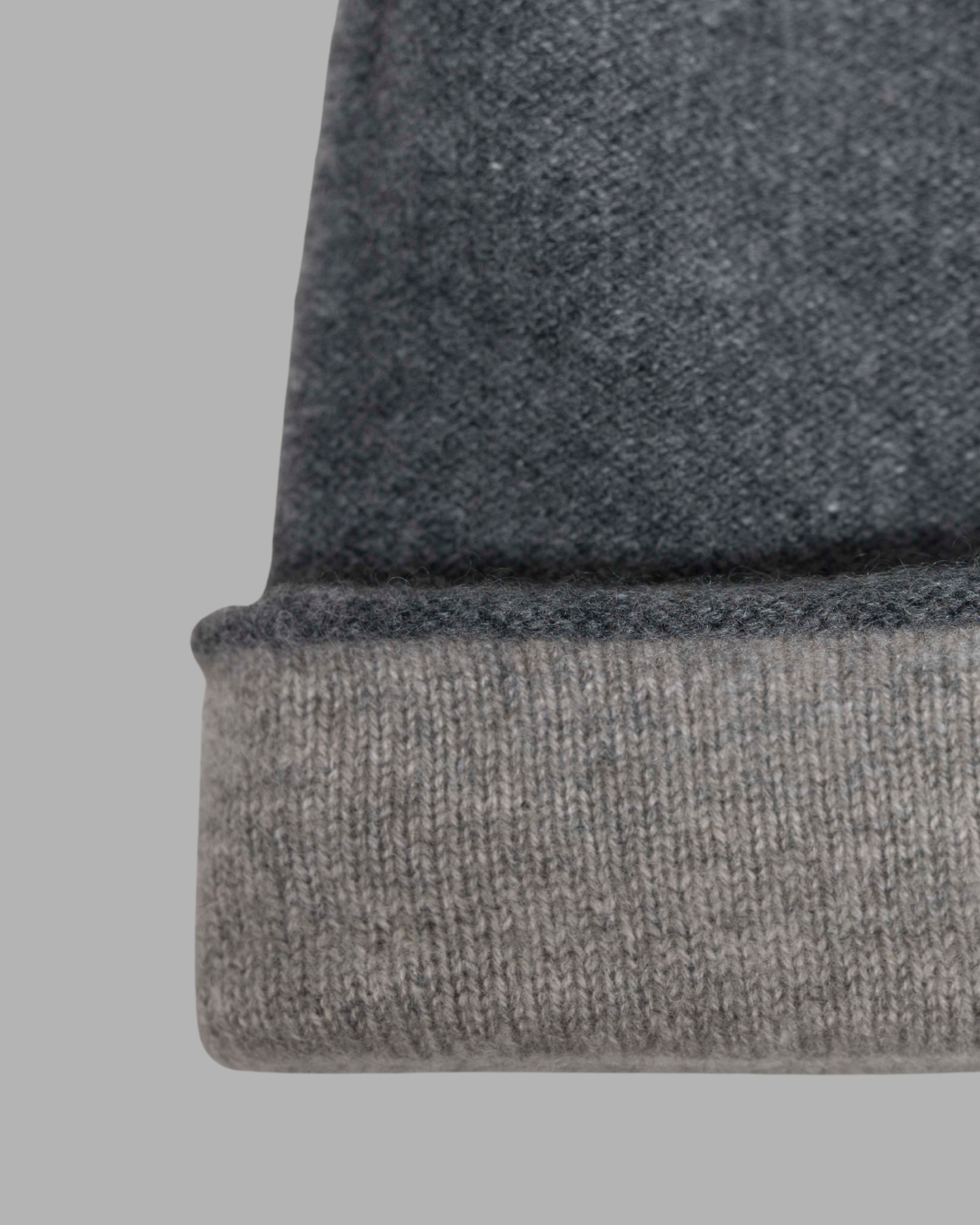 Alpine Duo Reversible Cashmere Beanie - Himalaya Pashmina