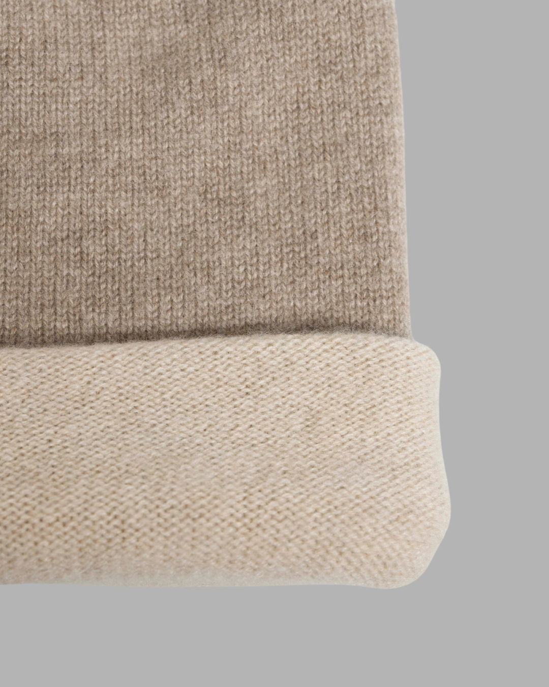 Alpine Duo Reversible Cashmere Beanie - Himalaya Pashmina