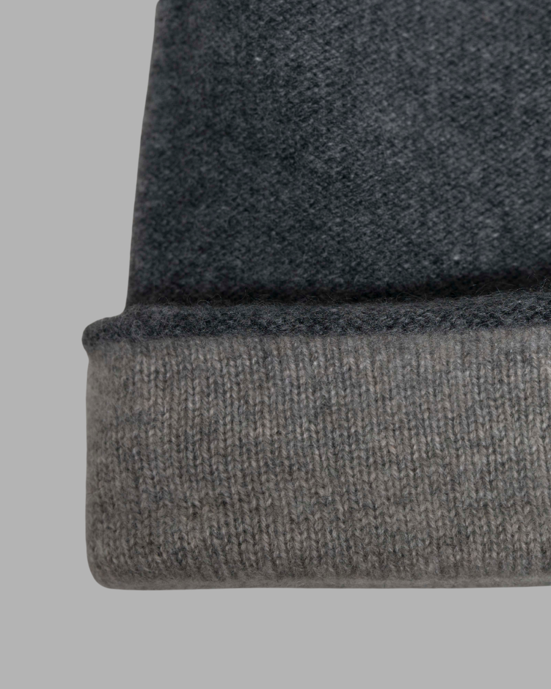 Alpine Duo Reversible Cashmere Beanie - Himalaya Pashmina