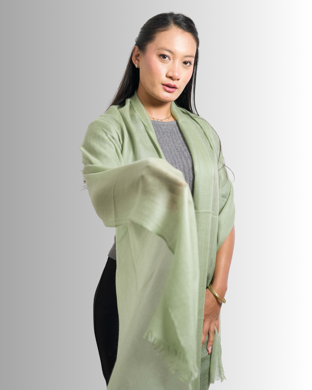 Pistachio Sage - Himalaya Pashmina