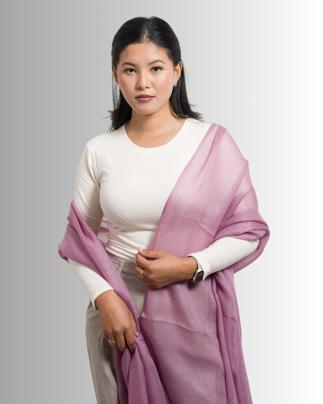 Lilac Rose - Himalaya Pashmina