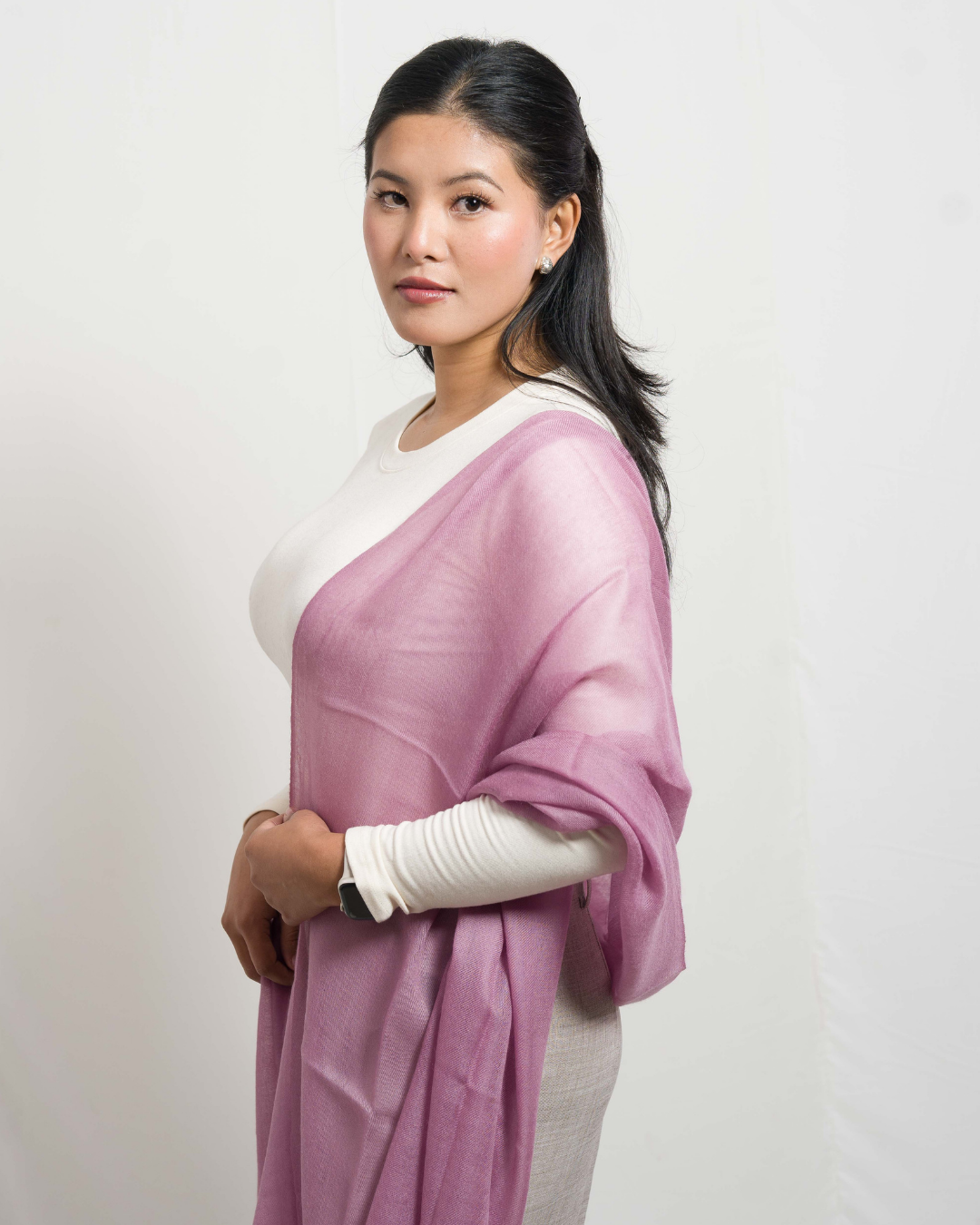 Lilac Rose - Himalaya Pashmina