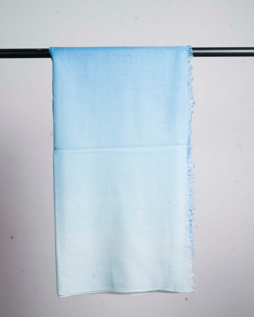 Mint ,Light Blue & White  Ombre - Himalaya Pashmina