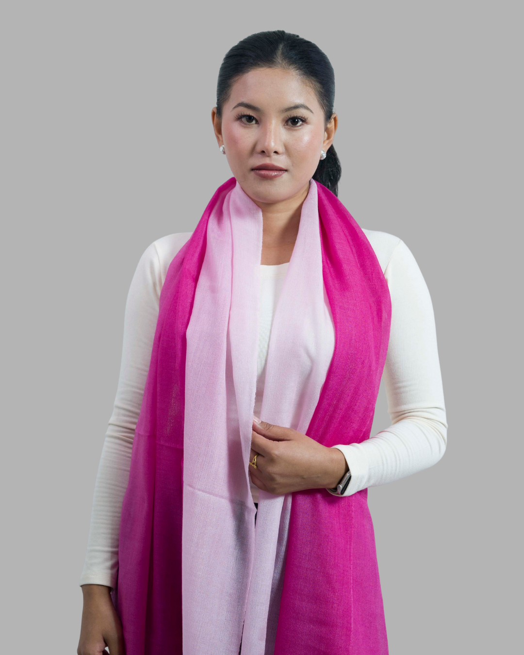 Pink Ombre - Himalaya Pashmina