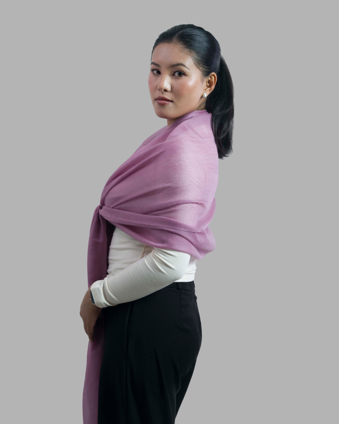 Lilac- Ultralight - Himalaya Pashmina