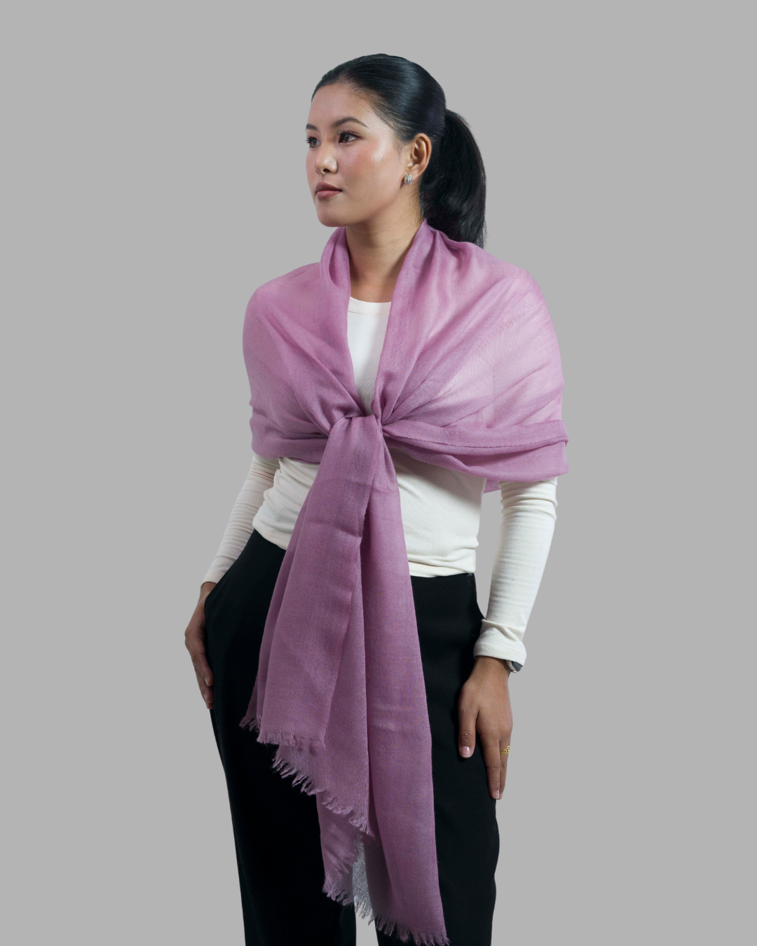 Lilac- Ultralight - Himalaya Pashmina